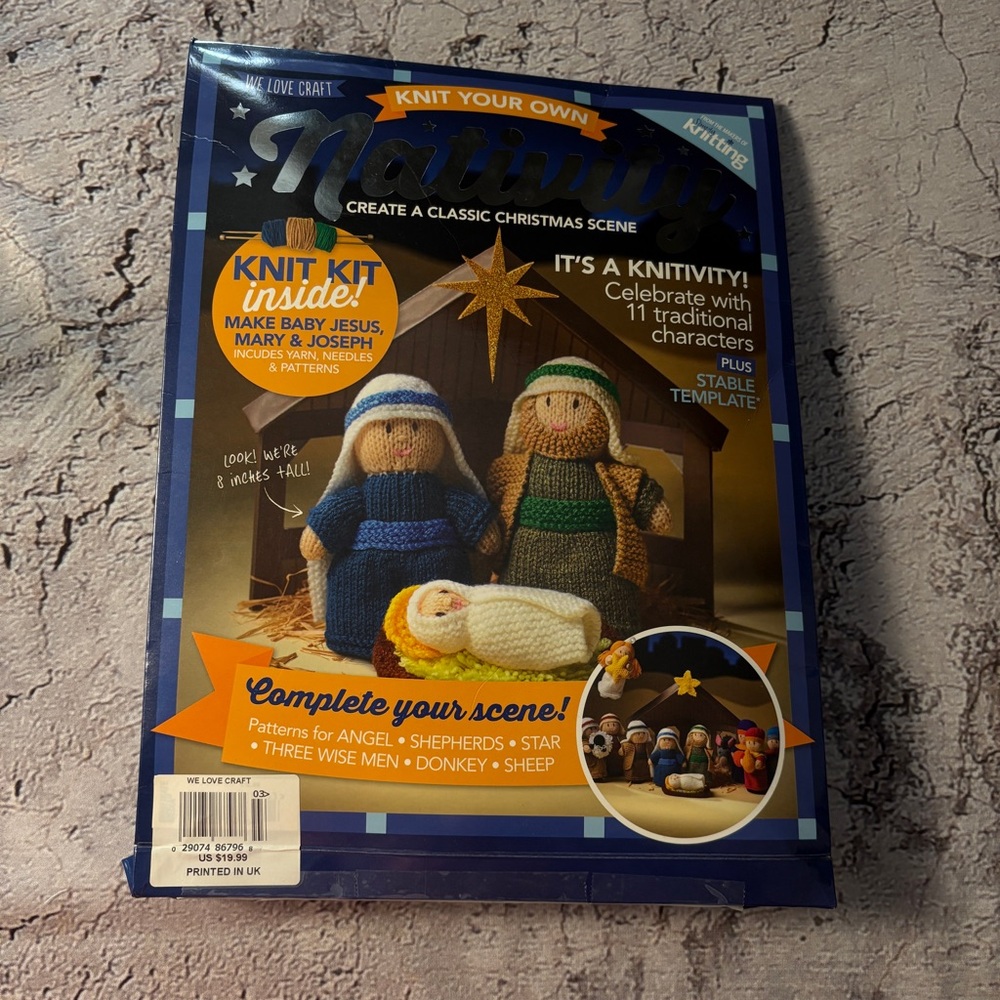 Knit Your Own Nativity Kit
